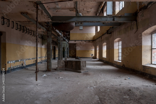 Abandoned alcohol factory in Warsaw