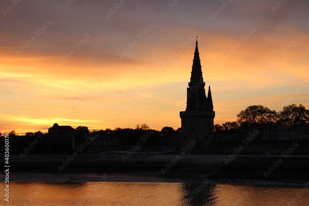 Fototapeta premium Tour de la Lanterne - La Rochelle