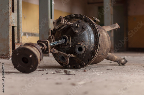 Abandoned alcohol factory in Warsaw