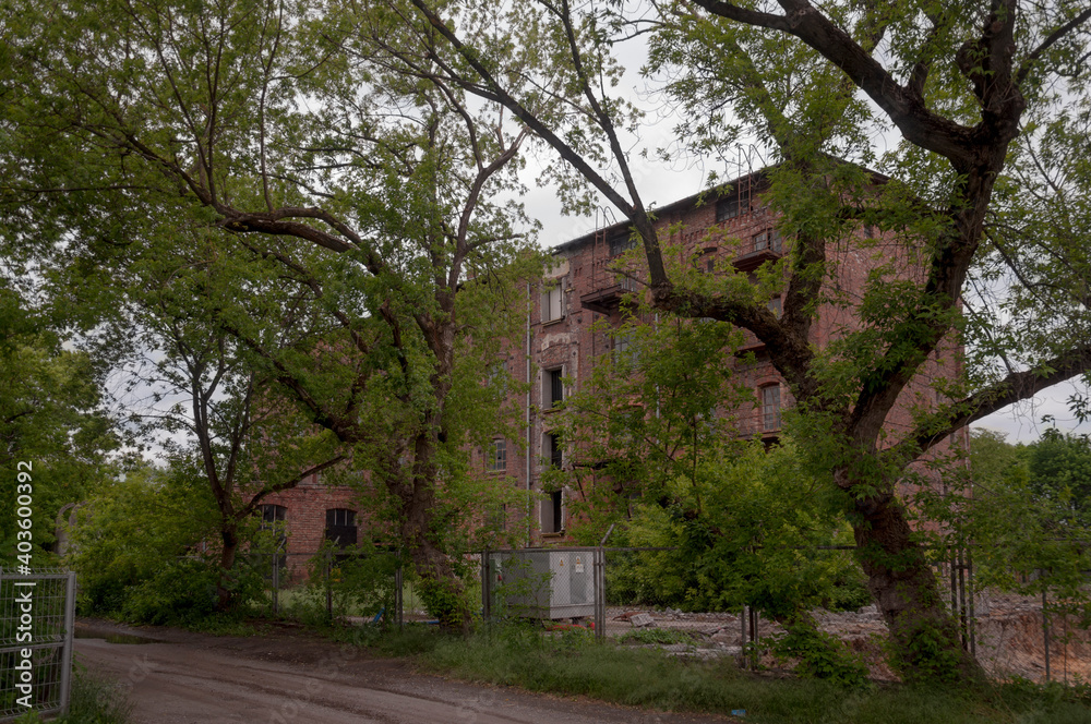 Abandoned alcohol factory in Warsaw Abandoned alcohol factory in Warsaw