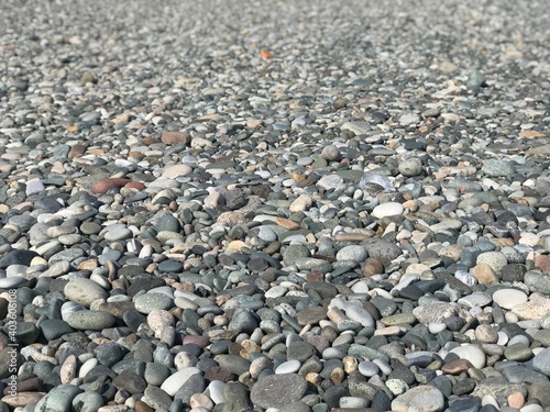 sea stones beach Batumi Georgia 4 July 2018