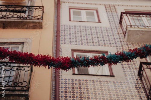 Street ornament in Lisbon