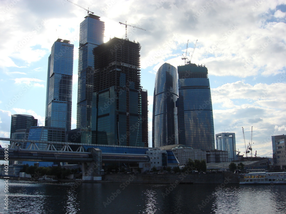 skyscrapers Moscow