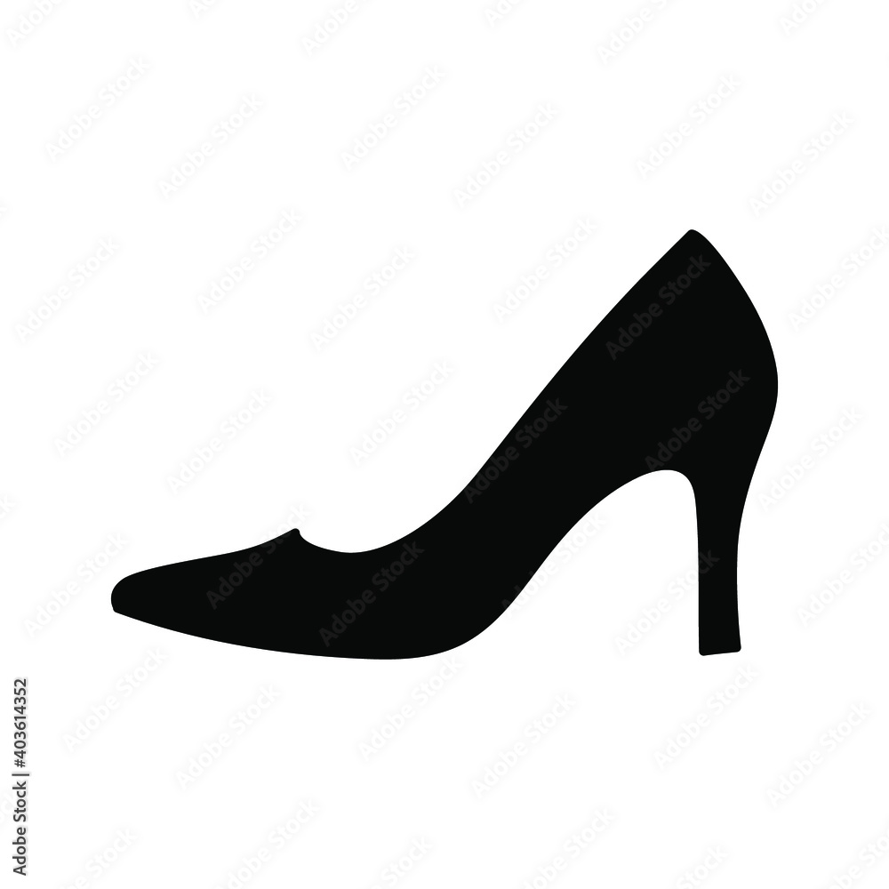 High Heel icon. high heel shoes sign. vector illustration High Heel icon. high heel shoes sign. vector illustration