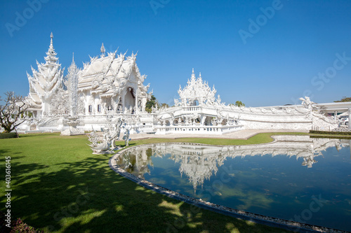 Wat Rong Khun, Buddhist Temple in Chiang Rai Province, Thailand
