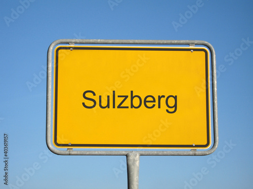 Oertsschild Sulzberg photo