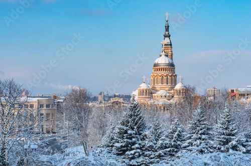 Canvas Print The Annunciation Cathedral in Kharkiv. Ukraine.
