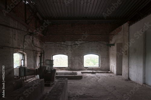 Abandoned alcohol factory in Warsaw