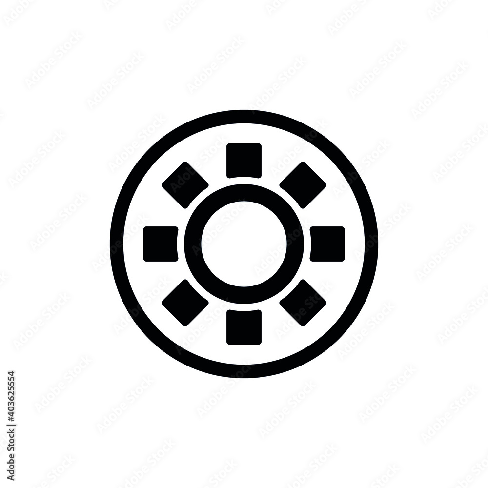 Setting icon vector set. Manage icon for site or app. Setting icon vector set. Manage icon for site or app.