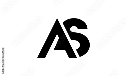 letter AS logo Free Download letter AS logo - GFXLoad