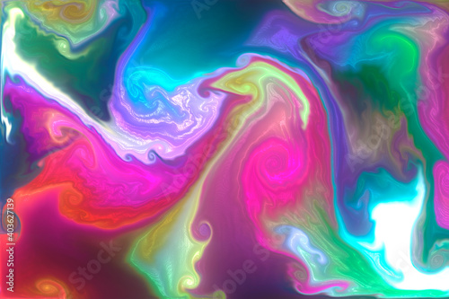 abstract colorful background with smoke © Boblakov Pavel