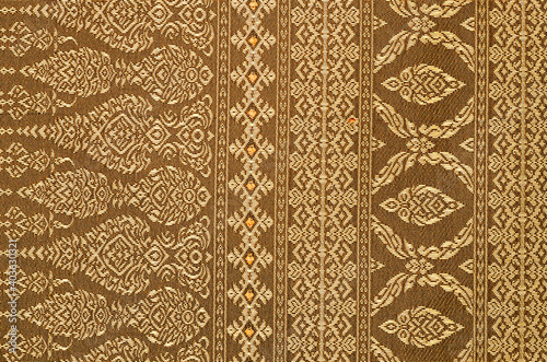Traditional batik sarong pattern.