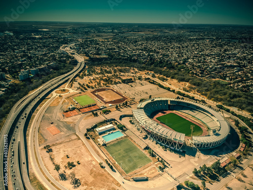 Stadium from drone view 2