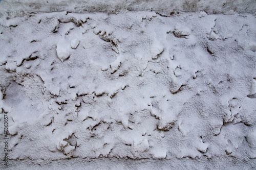 snow surface texture 