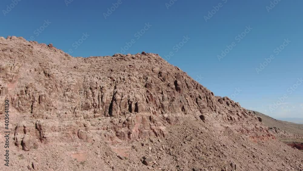 Southwest Red Rock Canyon Kraft Mountain Aerial Shot Elevate Nevada USA Southwest Red Rock Canyon Kraft Mountain Aerial Shot Elevate Nevada USA