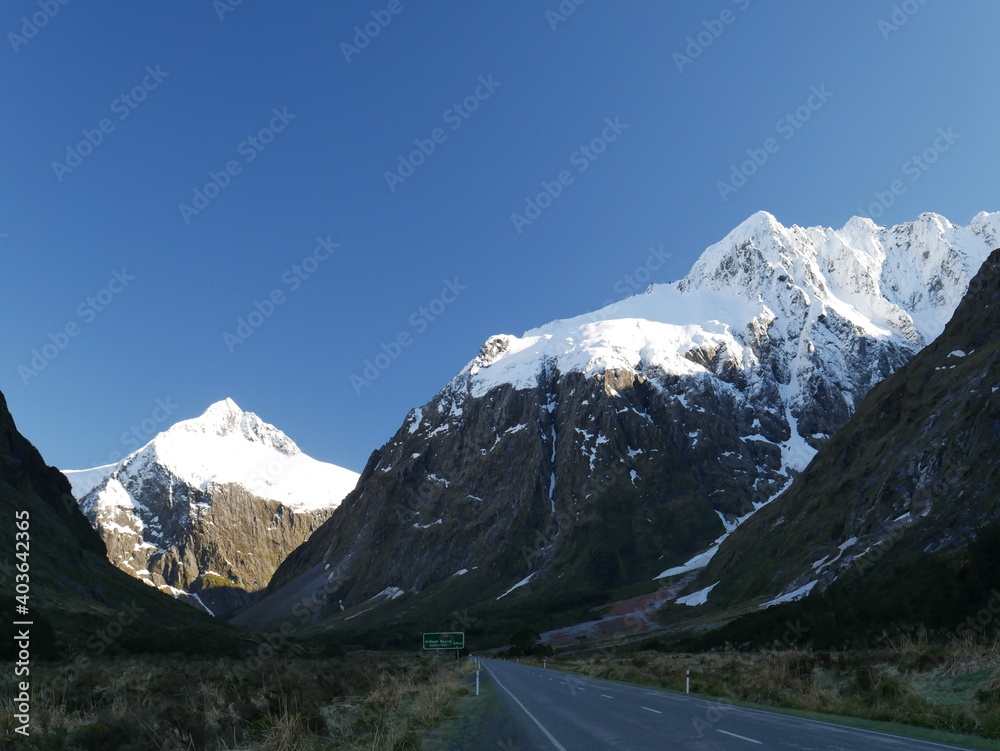 Fototapeta premium road in the mountains