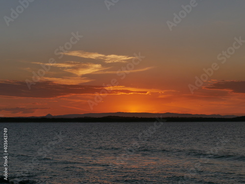 sunset over horizon © Huntsman