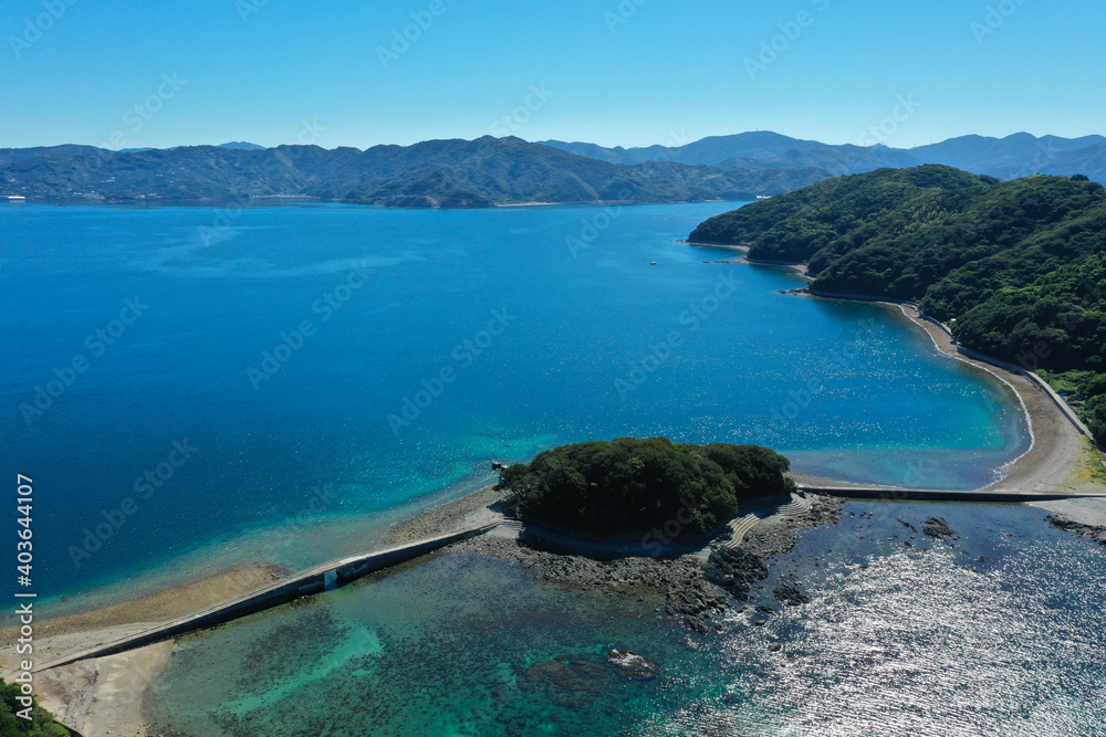 愛媛県八幡浜市　大島の風景