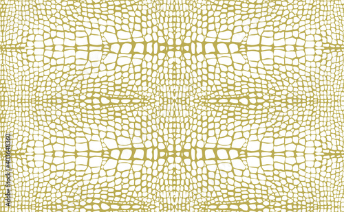 Reptile skin seamless pattern. Animal print background.