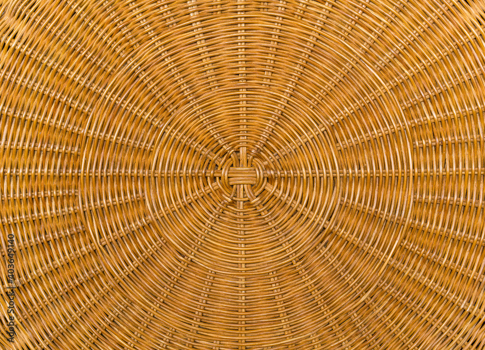 Fototapeta premium Wicker baskets or handmade thai style furniture