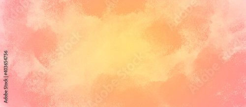 orange pink cute light abstract background with grain and texture