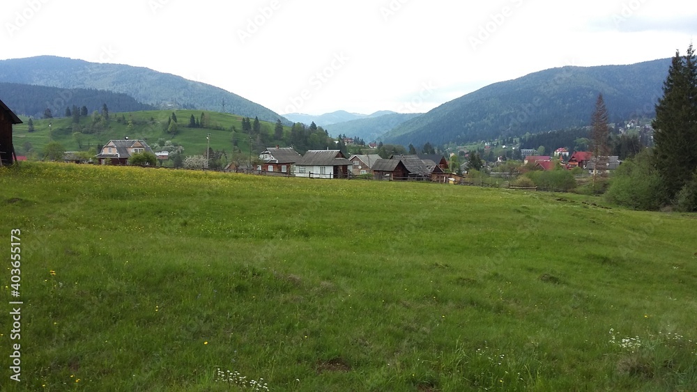 Obraz premium alpine landscape