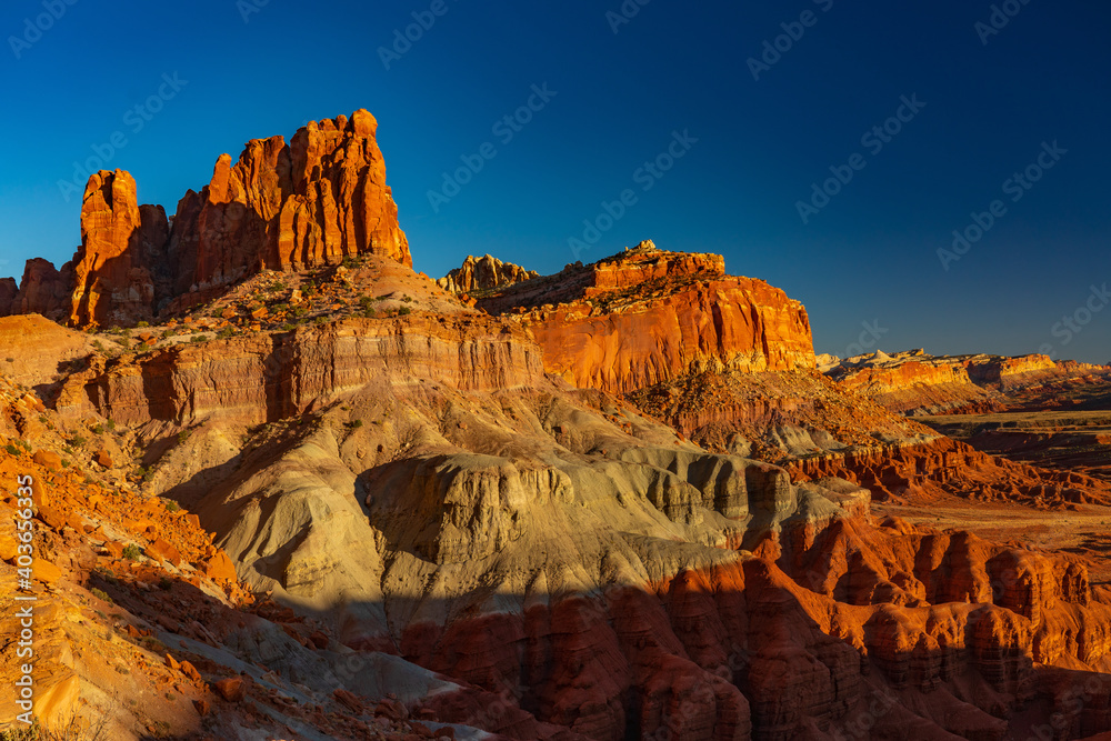 The Multi-Colored Cliffs of Capital Reef