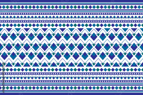 geometric folklore ornament pattern. tribal ethnic and motifs texture striped. retro embroidery style. design for background, wallpaper, decor, clothing, cover, curtain. vector illustration.