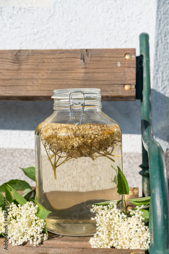 Homemade Elderflower Syrup - Healthy And Natural