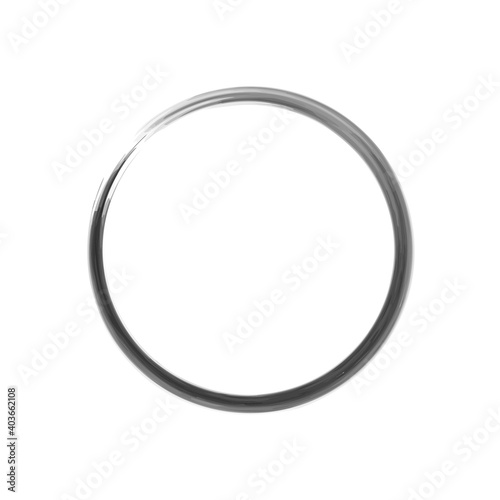 Black Ink Enso Sign