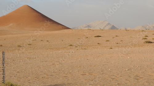 sand dune in the desert