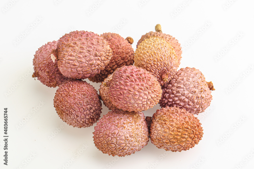 Tropical sweet exotic fruit lychee Tropical sweet exotic fruit lychee