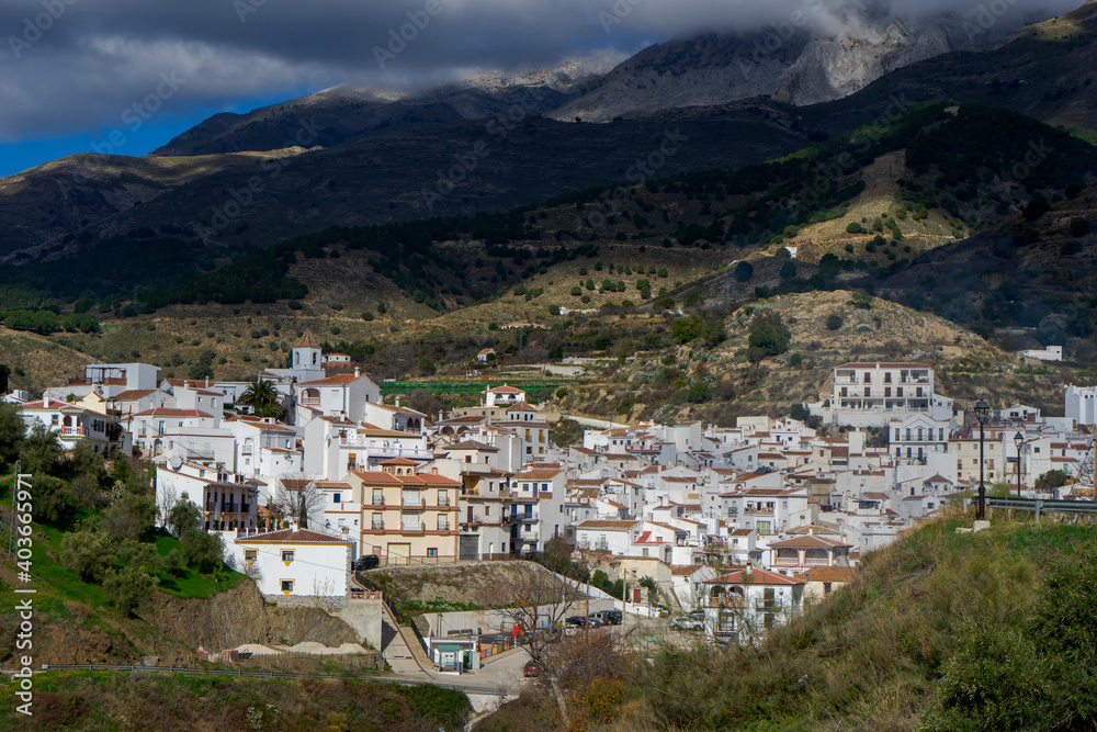 municipio de Sedella en la comarca de la Axarquía de Málaga, Andalucía