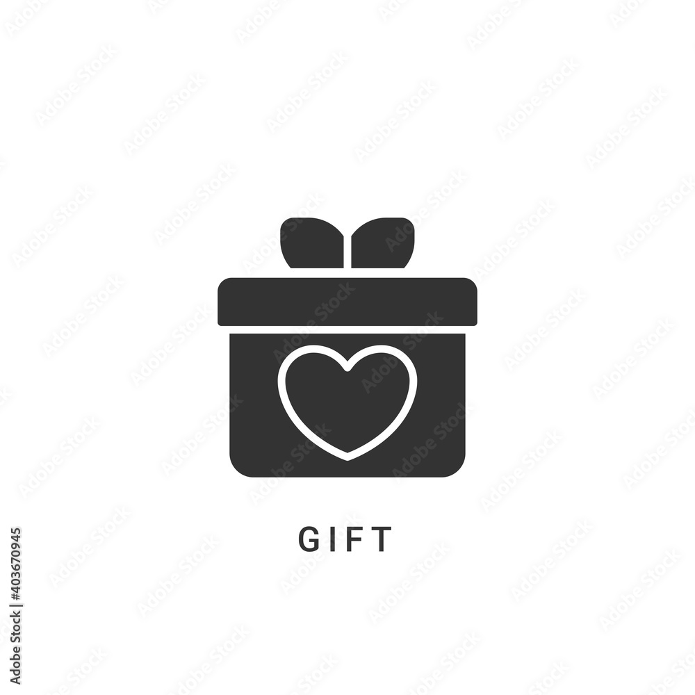 gift icon vector illustration. gift icon glyph design. gift icon vector illustration. gift icon glyph design.