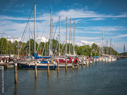 Port Lauterbach on the island of Rügen