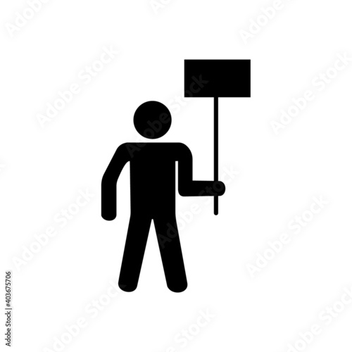 A rally of a political candidate during the presidential election campaign. Rebellions and rallies vector solid icons