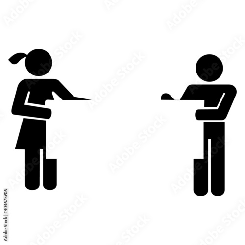 A rally of a political candidate during the presidential election campaign. Rebellions and rallies vector solid icons