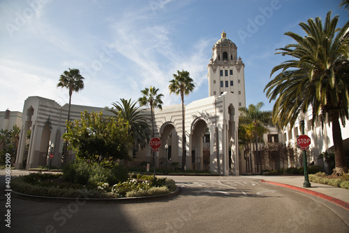 City Hall building in Beverly Hills California.
