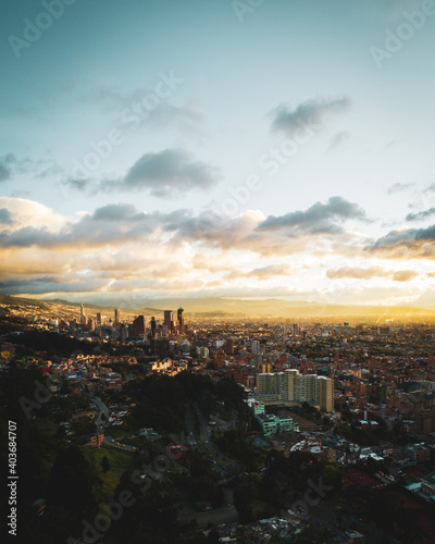 Atardecer Bogotá, Colombia 