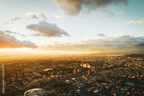Atardecer Estadio El Campín Bogotá, Colombia 