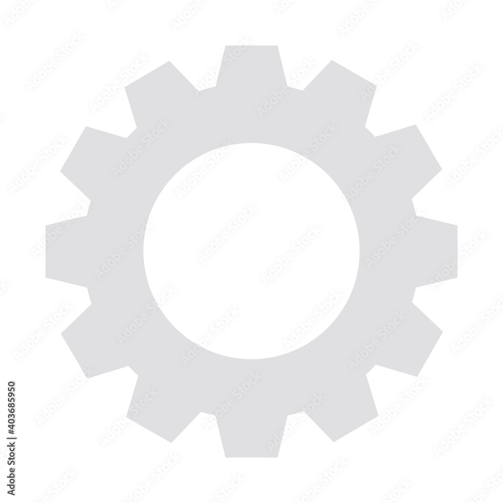 gears settings machine isolated icon vector illustration design