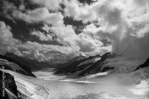 Hiking Swiss Alps, Bernese Oberland, Jungfraujoch, Grindelwald, Switzerland