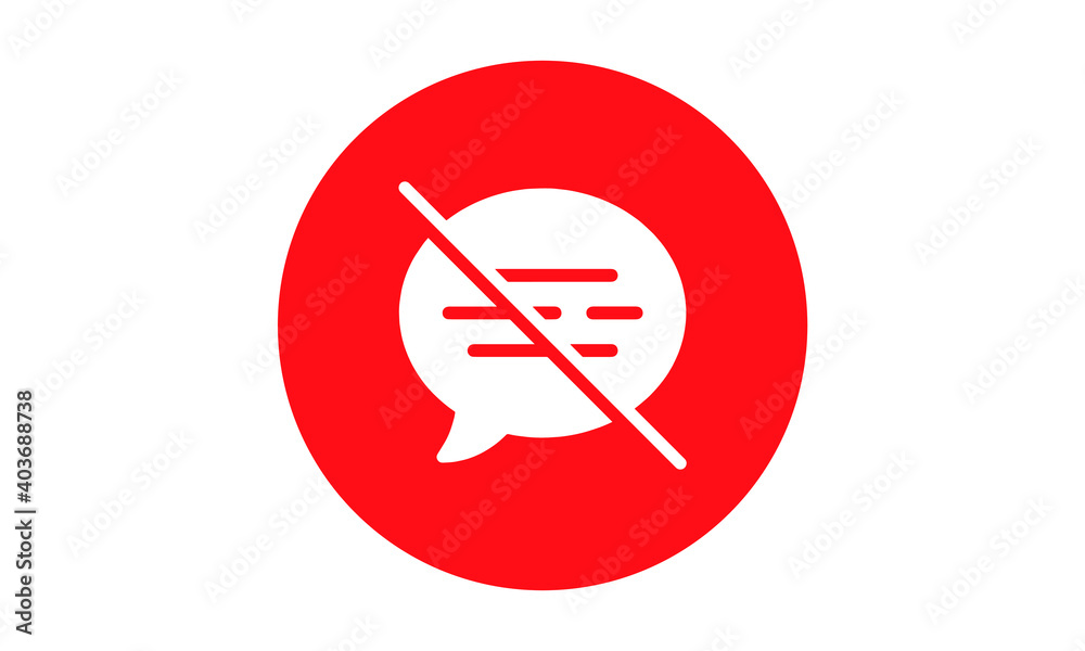Chat Icon simple design flat design Chat Icon simple design flat design