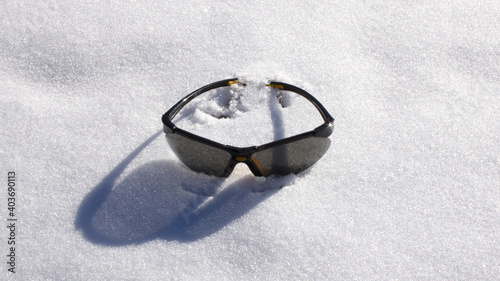 Sunglasses in the Snow
