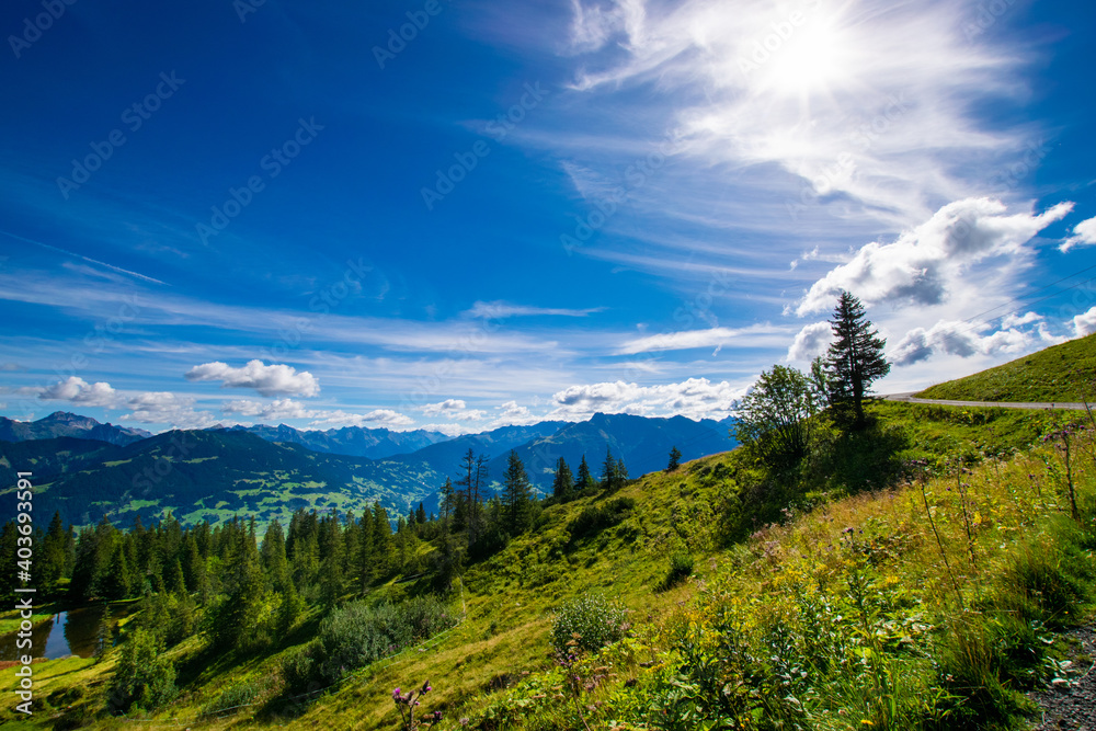 landscape with sky (Vorarlberg, Austria)