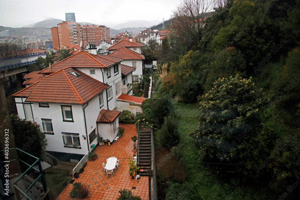 Architecture in the city of Bilbao