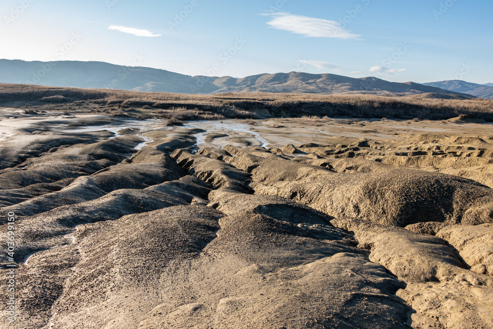 Fototapeta premium Cracked Soil Landscape