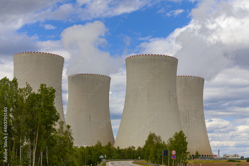 Nuclear power plant Temelin in Czech Republic Europe
Nuclear power plant Temelin in Czech Republic Europe