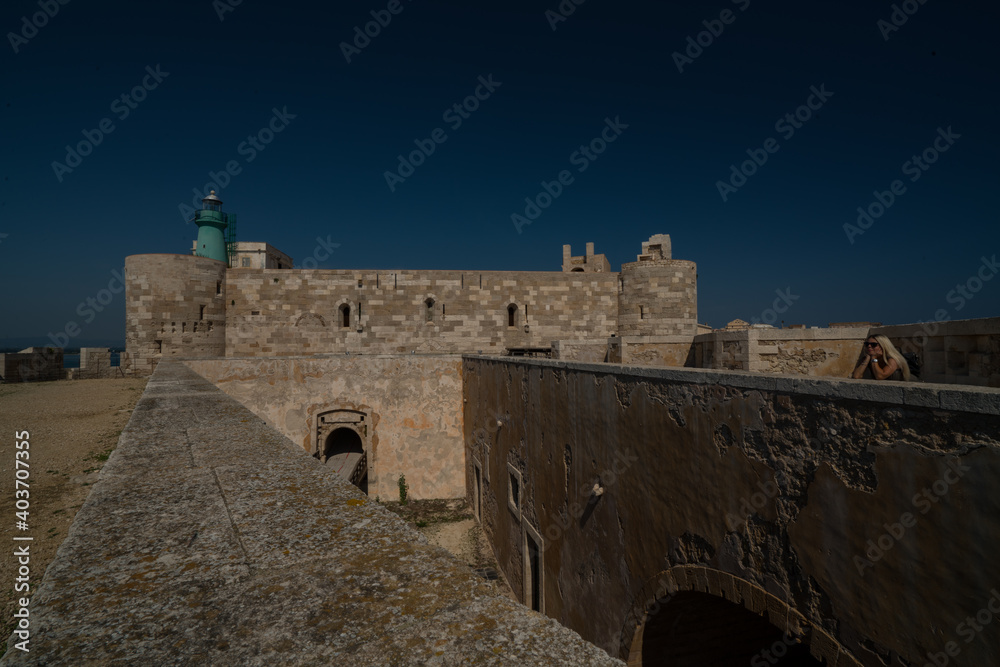 Castello Maniace Ortigia Siracuse Sicily Italy