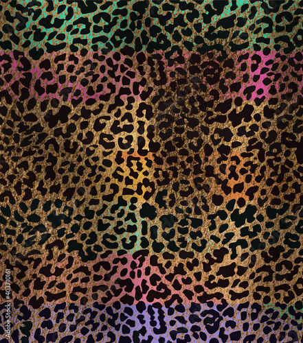 Animal print, leopard background texture © Busra